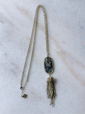Kendra Scott Rayne Tassel Necklace - multicolored